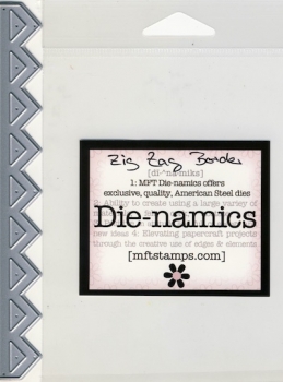 Die-namics / Zig Zag Border Die *limitiert*